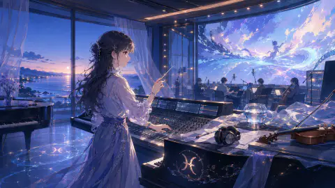 Minh họa Thiên Đỉnh Song Ngư và hướng phát triển nghề nghiệp