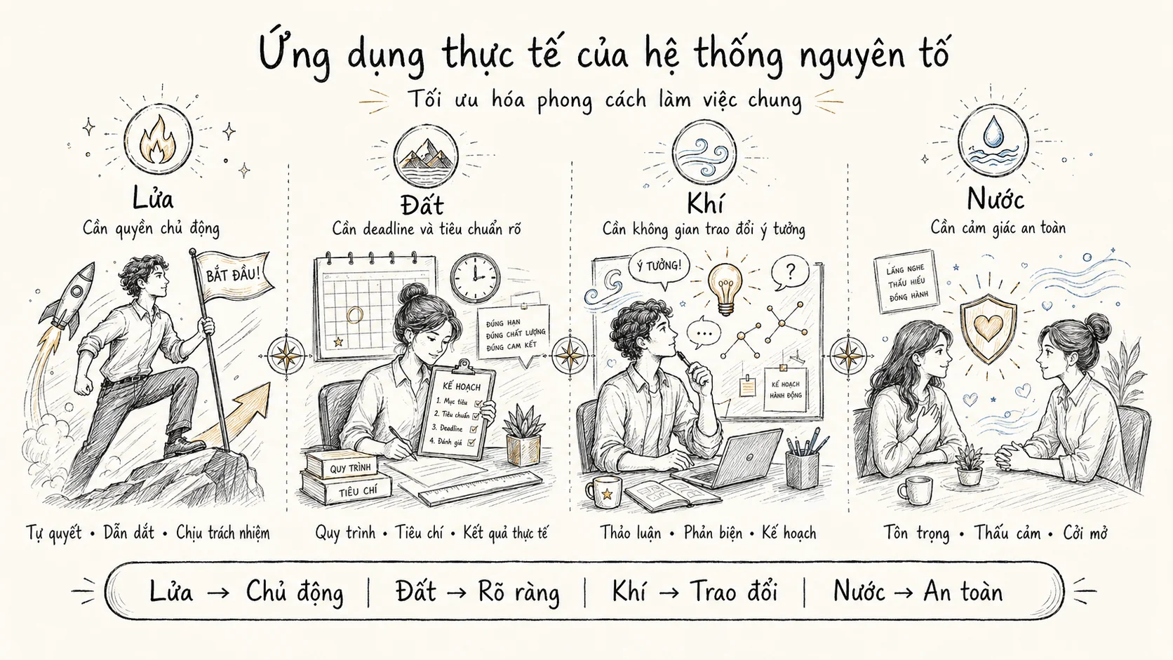 Ứng dụng hệ thống nguyên tố trong đời sống